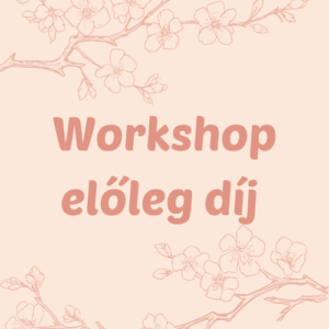 Workshop előleg díj